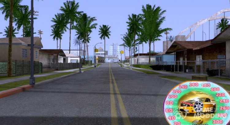 New speedometer v.2 для GTA San Andreas