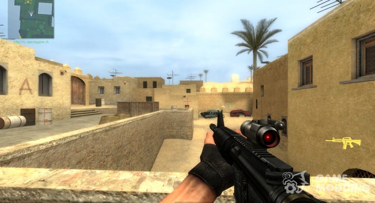 M4A1 Hack w/ scope for Counter-Strike Source