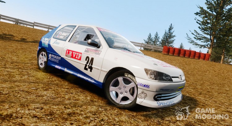 Peugeot 306 Gr. N Rally для GTA 4