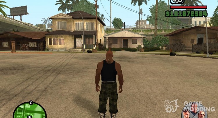 New textures for the Three Protagonists for GTA San Andreas