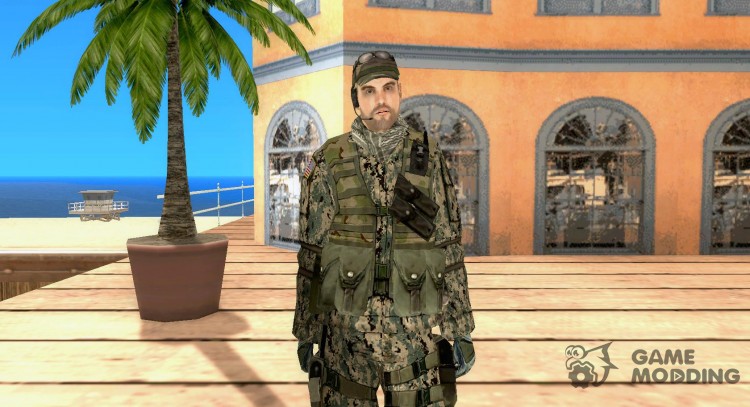El nuevo soldado para GTA San Andreas