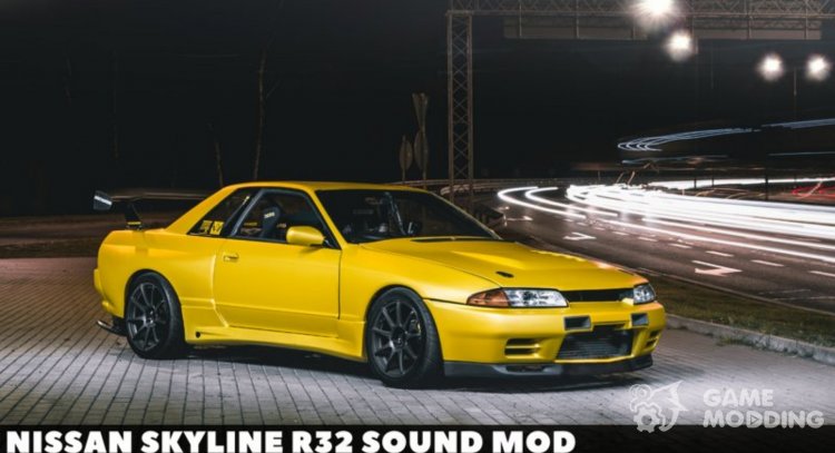 Nissan Skyline R32 Sound Mod for GTA San Andreas