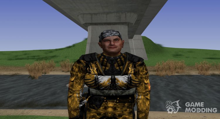 Miembro de la agrupación de Caos en la batalla deg-7 de S. T. A. L. K. E. R v.3 para GTA San Andreas