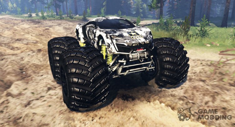 Lykan HyperSport monster truck for Spintires 2014