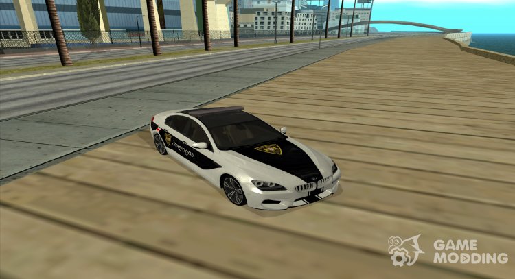 BMW M6 Georgia Police Edition для GTA San Andreas