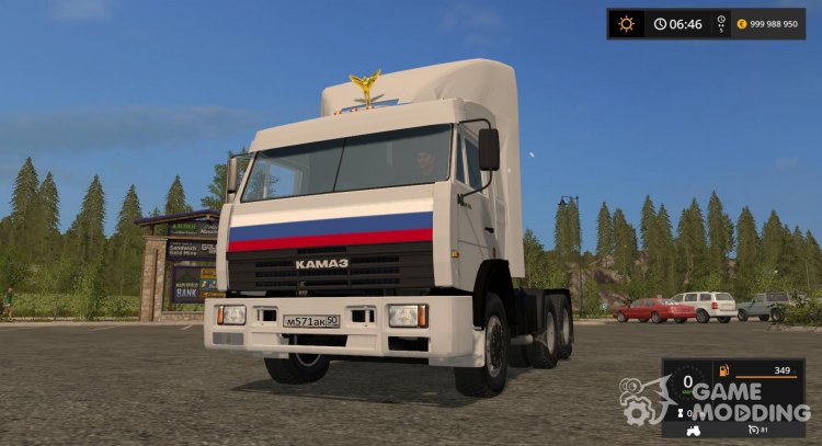 Kamaz-54115 de Camiones para Farming Simulator 2017