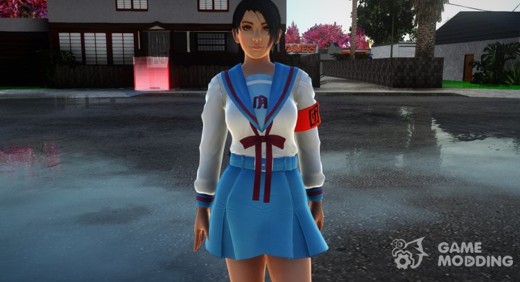 Momiji - North High Sailor Uniform - Suzumiya Haruhi for GTA San Andreas