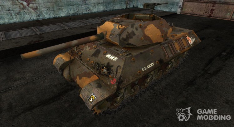 шкурка для M10 Wolverine для World Of Tanks