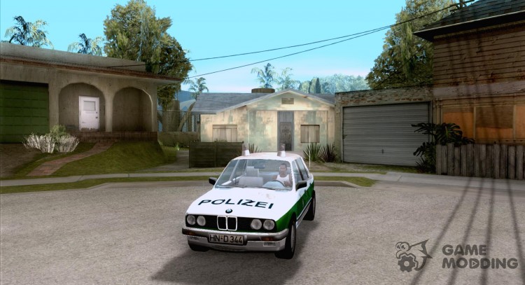 BMW E30 323i Polizei para GTA San Andreas