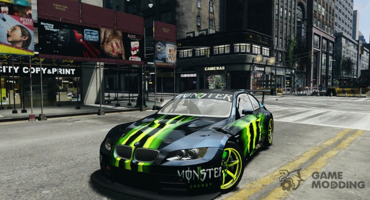 BMW M3 Monster Energy para GTA 4