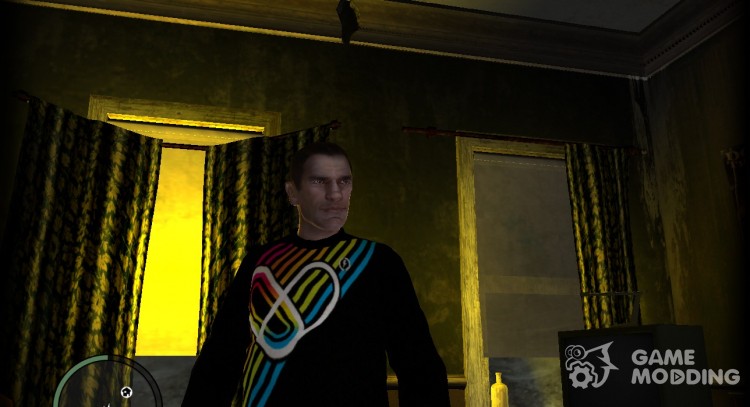 Sweater I Love Techno for GTA 4