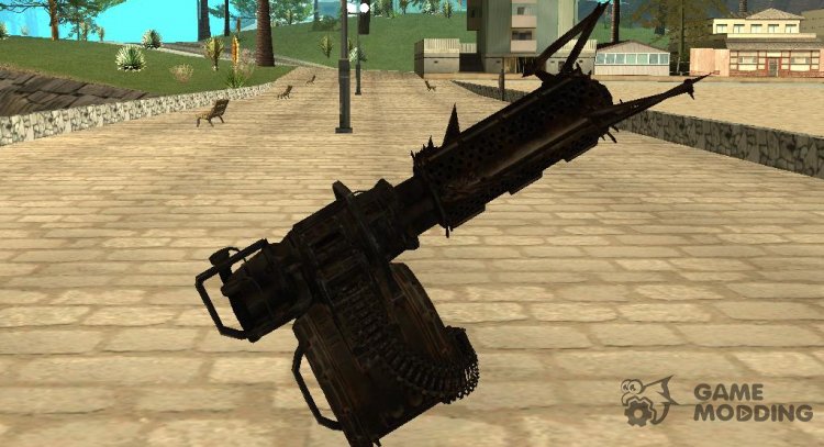 Shredding Minigun from Fallout 4 for GTA San Andreas