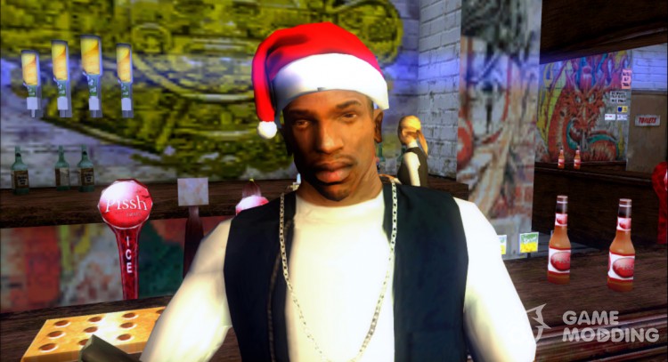 Christmas Cap for GTA San Andreas