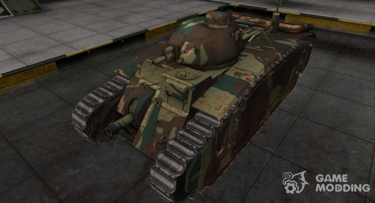 Французкий новый скин для B1 для World Of Tanks