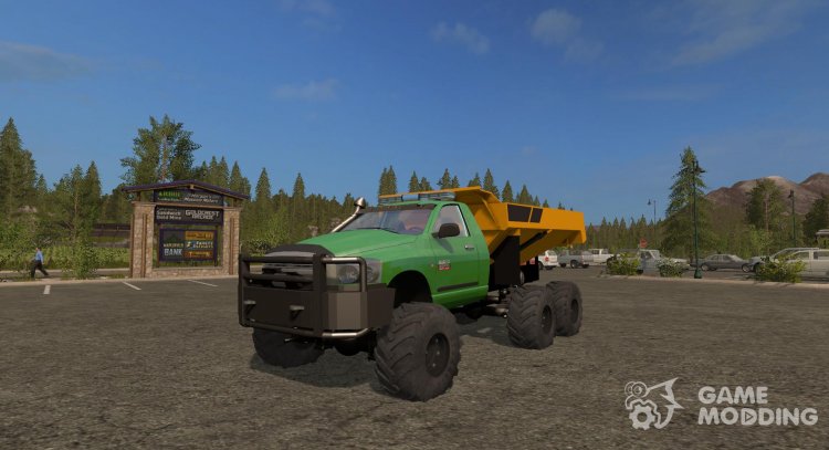 Dodge 3500 Dump version 1.0.0.0 for Farming Simulator 2017