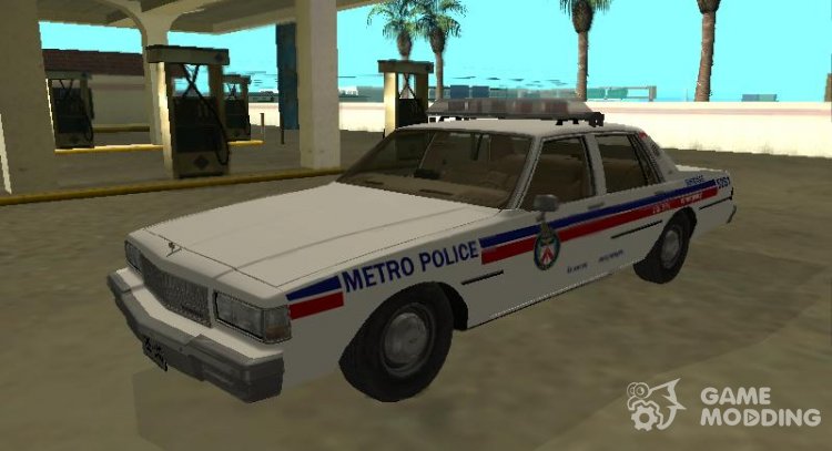 Chevrolet Caprice 1987 Toronto Metro Police para GTA San Andreas