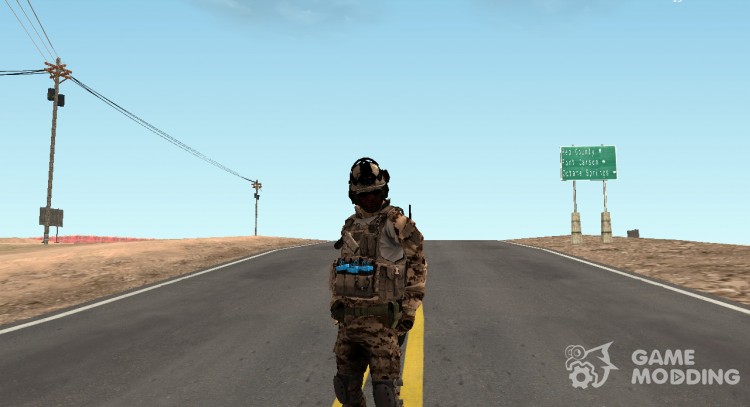BF3 Soldier для GTA San Andreas