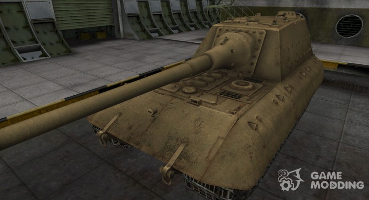 Desert skin for JagdPz tank E-100 for World Of Tanks