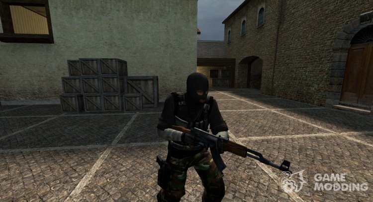 Elite Camo Terrorist for Counter-Strike Source