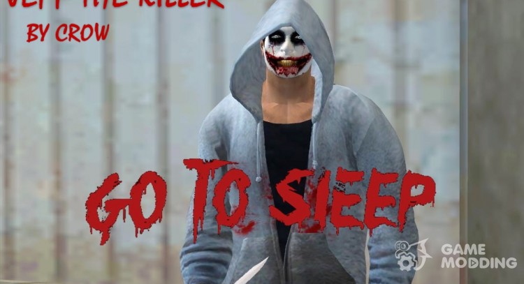 Jeff the Killer Creepy CLEO Mod для GTA San Andreas