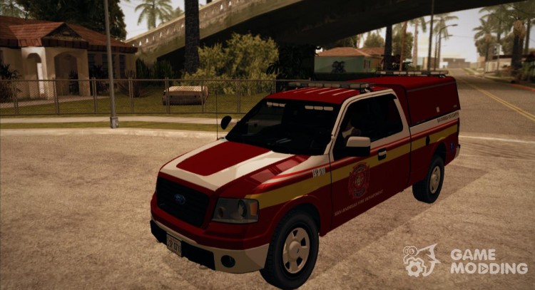 Ford F150 Fire Department Utility 2005 for GTA San Andreas