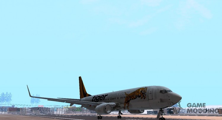 The Boeing 737-800 Tiger Airways for GTA San Andreas
