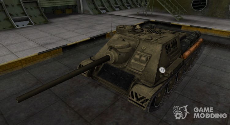 Great skin for Su-100 for World Of Tanks