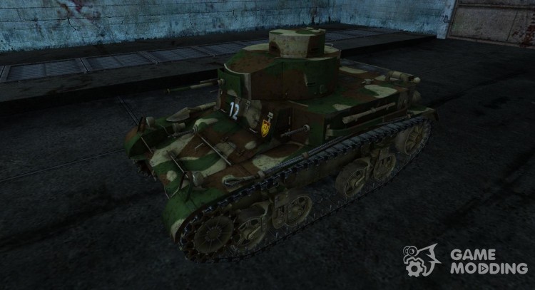 Шкурка для M2 lt для World Of Tanks