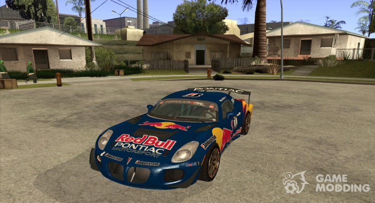 Pontiac Solstice Redbull Drift v2 для GTA San Andreas