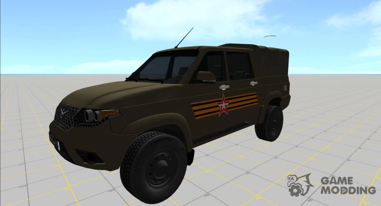 UAZ Patriot Russian Army for GTA San Andreas
