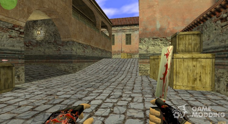 Cooking Knife with Blood by Project_Blackout for Counter Strike 1.6
