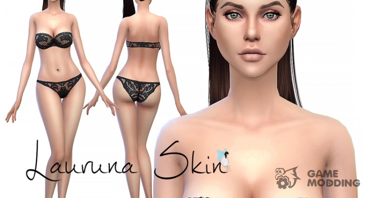 Lauruna Skin для Sims 4