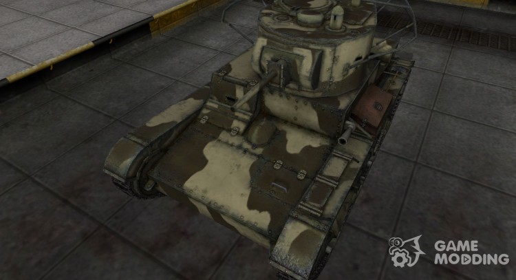 Пустынный скин для Т-26 для World Of Tanks