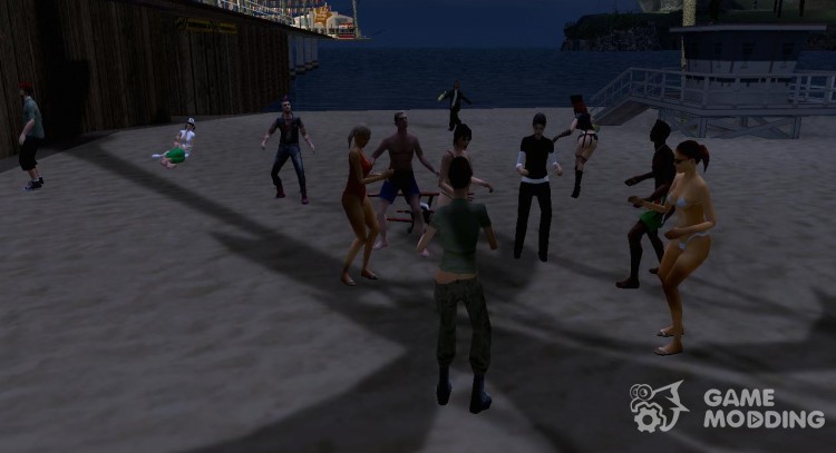 SantaMaria Beach Resto & Live Entertainment v2 для GTA San Andreas