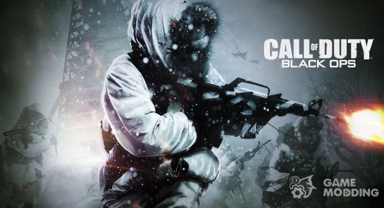 Call of Duty Black Ops - RPK Sonidos para GTA San Andreas