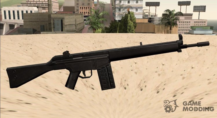 G3 Assault Rifle para GTA San Andreas