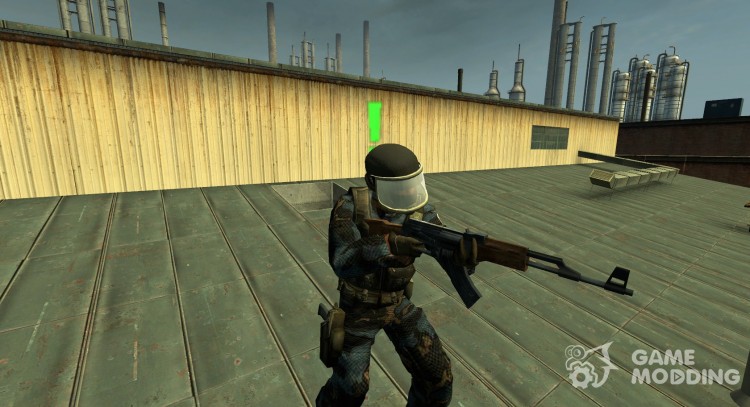 Snake Camo CT for Counter-Strike Source