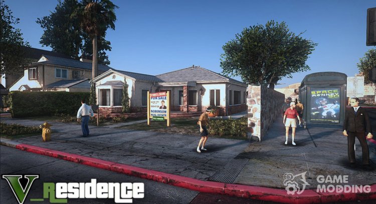 V Residence Retextured for GTA San Andreas