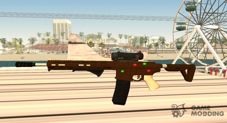 GTA Online: Carbine Rifle mk.II Fruitcake для GTA San Andreas