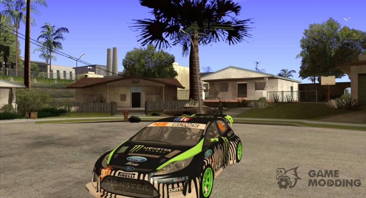 Ford Fiesta Gymkhana для GTA San Andreas