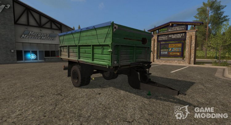 The trailer from the body of the GAZ-53 version 1.1.0.0 for Farming Simulator 2017