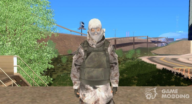 A Russian soldier from COD 6 for GTA San Andreas