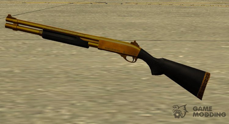 Golden Shotgun for GTA San Andreas