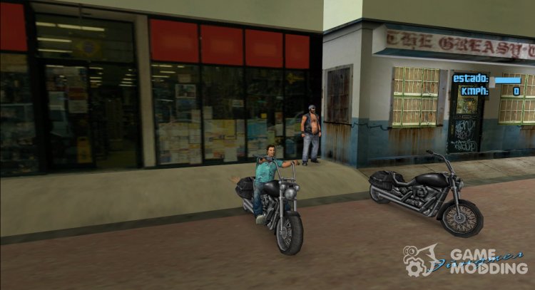 Black Angel Bike для GTA Vice City