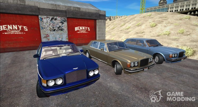 Bentley Turbo Car Pack (RT, R) for GTA San Andreas