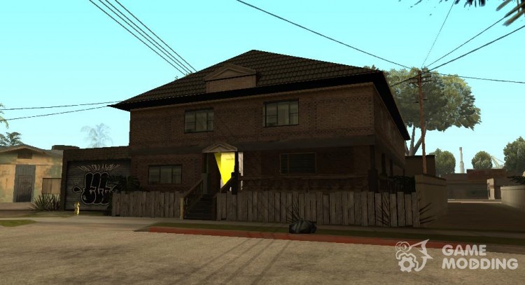 New CJ house GLC prod V 1.1 для GTA San Andreas