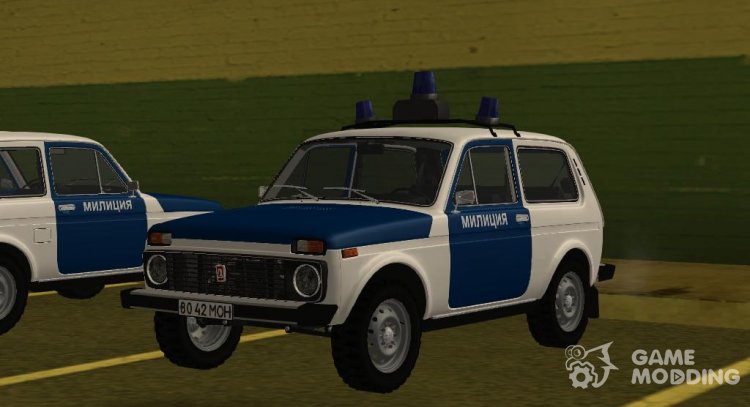Vaz-2121 Policía 1994 para GTA San Andreas