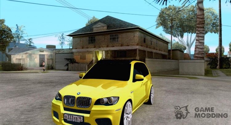 BMW X5M Gold Smotra v 2.0 for GTA San Andreas