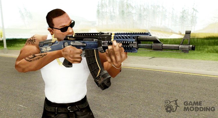 Ataque repentino 2 AK-47 para GTA San Andreas