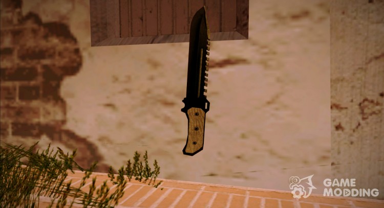 Knife como jogar com Wesker em S.T.A.R.S. from RE 5 for GTA San Andreas